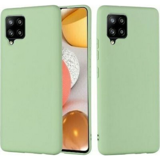 My Colors Liquid Silicon For Samsung A42 Light Green