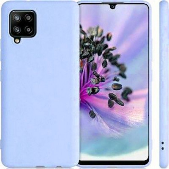 My Colors Liquid Silicon For Samsung A42 Light Blue