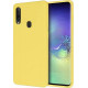 My Colors Liquid Silicon For Samsung A20S Yellow