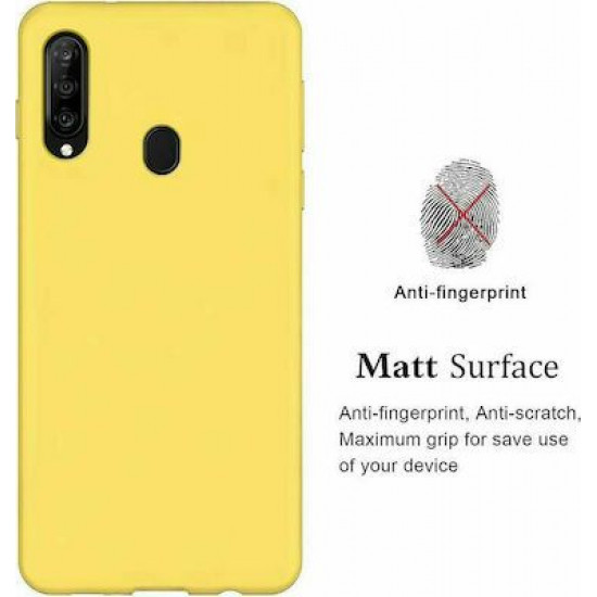 My Colors Liquid Silicon For Samsung A20S Yellow