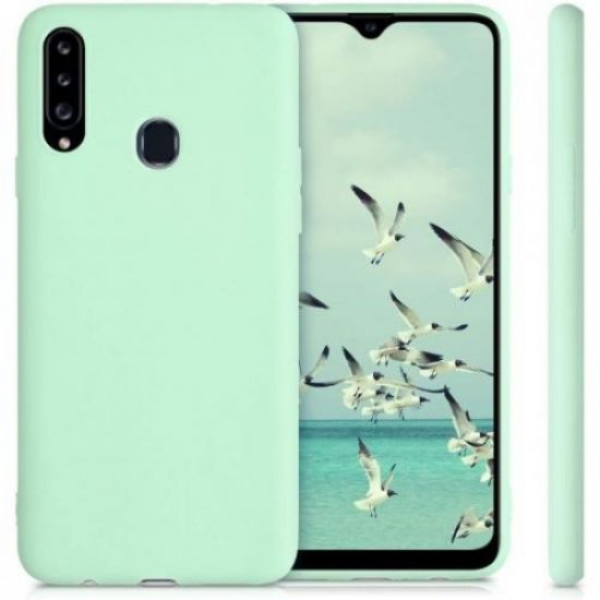 My Colors Liquid Silicon For Samsung A20S Light Green