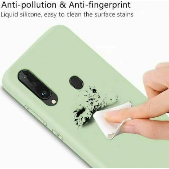 My Colors Liquid Silicon For Samsung A20S Light Green