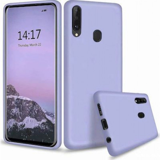 My Colors Liquid Silicon For Samsung A20S Light Violet