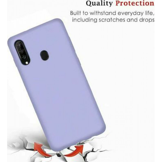 My Colors Liquid Silicon For Samsung A20S Light Violet