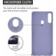My Colors Liquid Silicon For Samsung A20S Light Violet