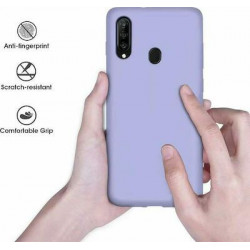 My Colors Liquid Silicon For Samsung A20S Light Violet
