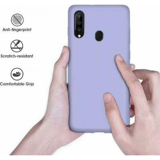 My Colors Liquid Silicon For Samsung A20S Light Violet