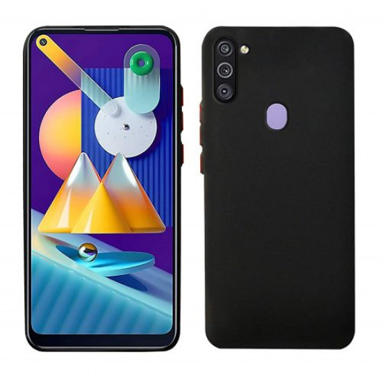 My Colors Liquid Silicon For Samsung A11/M11 Black