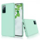 My Colors Liquid Silicon For Samsung S20 FE Light Green