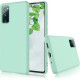 My Colors Liquid Silicon For Samsung S20 FE Light Green