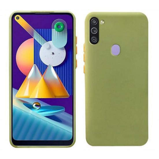 My Colors Liquid Silicon For Samsung A11/M11 Light Green