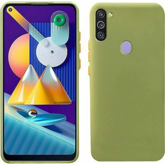 My Colors Liquid Silicon For Samsung A11/M11 Light Green