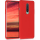My Colors Liquid Silicon For OnePlus 8  Red