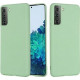 My Colors Liquid Silicon For Samsung S21  Light Green