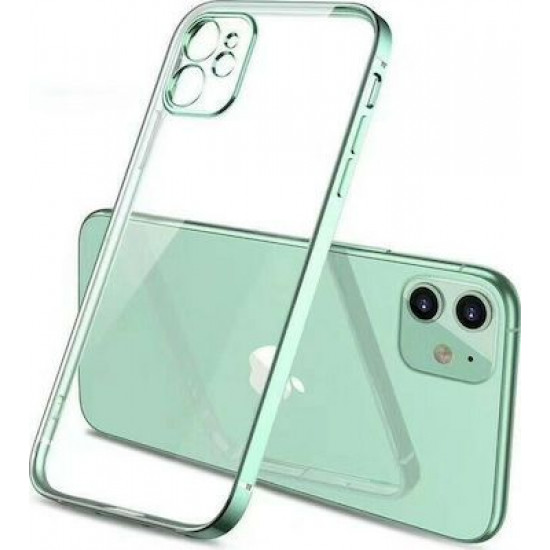 Bodycell Back Cover HD Clear For iPhone 12 Pro Max Green