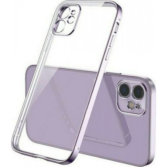 Bodycell Back Cover HD Clear For iPhone 12 Pro Max Violet