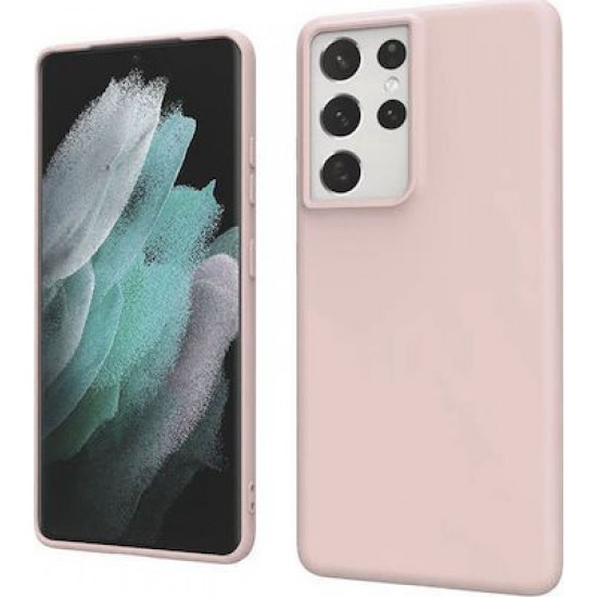 My Colors Liquid Silicon For Samsung S21 Ultra Pink