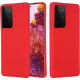 My Colors Liquid Silicon For Samsung S21 Ultra Red