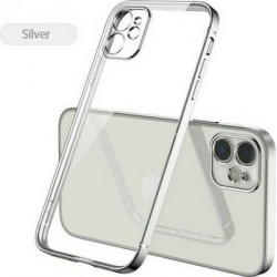 Bodycell Back Cover HD Clear For iPhone 12 Pro  Silver