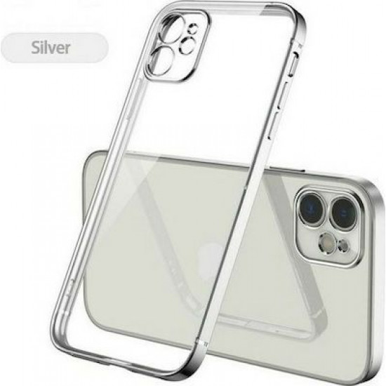 Bodycell Back Cover HD Clear For iPhone 12 Pro  Silver