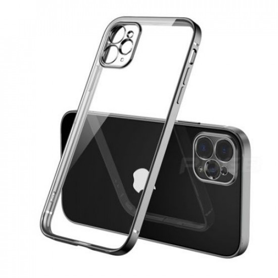 Bodycell Back Cover HD Clear For iPhone 12 mini Black