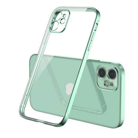 Bodycell Back Cover HD Clear For iPhone 11 Pro Max Green