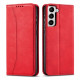 Bodycell Book Case Pu Leather Samsung S21  Red