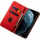 Bodycell Book Case Pu Leather Samsung S21  Red