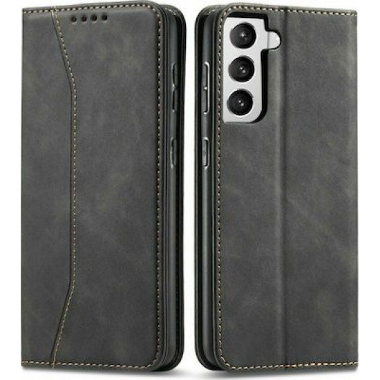 Bodycell Book Case Pu Leather Samsung S21  Black