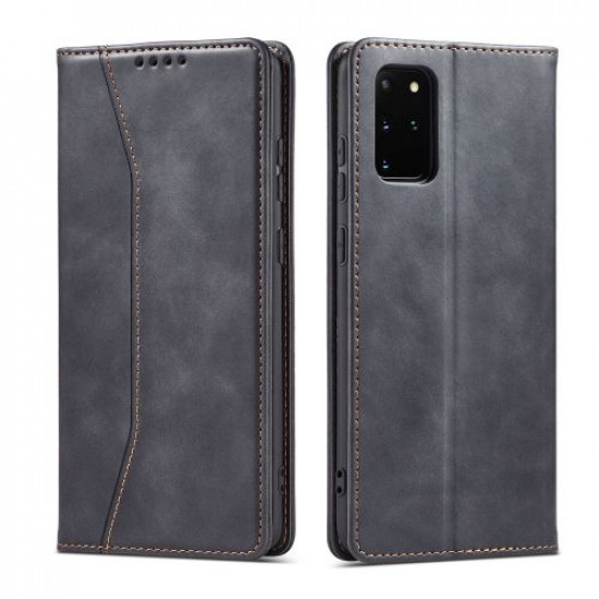 Bodycell Book Case Pu Leather Samsung S20 Plus Black
