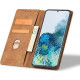 Bodycell Book Case Pu Leather Samsung S20 Plus Brown