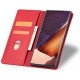 Bodycell Book Case Pu Leather Samsung Note 20 Ultra Red