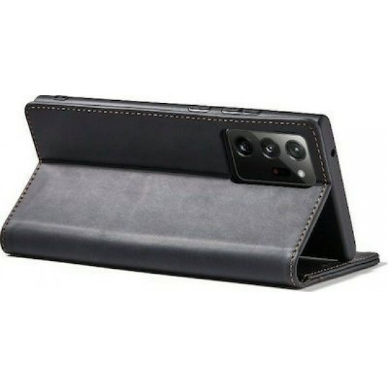 Bodycell Book Case Pu Leather Samsung Note 20 Ultra Black