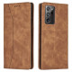Bodycell Book Case Pu Leather Samsung Note 20 Ultra Brown