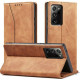 Bodycell Book Case Pu Leather Samsung Note 20 Ultra Brown