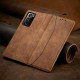 Bodycell Book Case Pu Leather Samsung Note 20 Ultra Brown