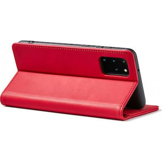 Bodycell Book Case Pu Leather Samsung S20 Plus Red