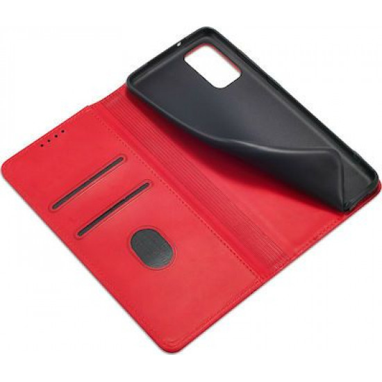 Bodycell Book Case Pu Leather Samsung S20 Plus Red