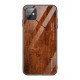 Bodycell Back Cover Wood Temp.Glass For iPhone 11