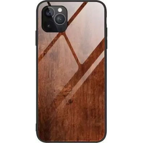 Bodycell Back Cover Wood Temp.Glass For iPhone 11 Pro