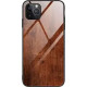 Bodycell Back Cover Wood Temp.Glass For iPhone 11 Pro