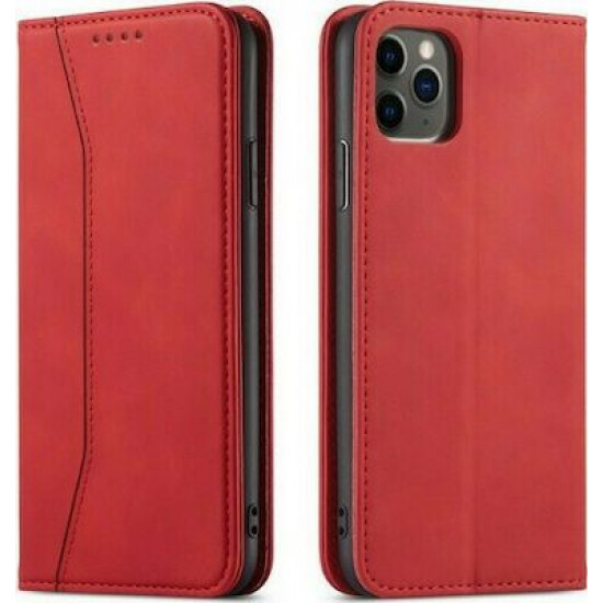 Bodycell Book Case Pu Leather iPhone 11 Pro  Red