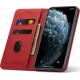 Bodycell Book Case Pu Leather iPhone 11 Pro  Red