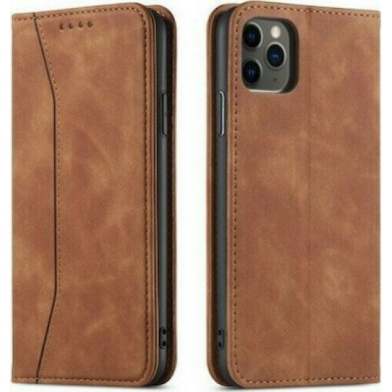 Bodycell Book Case Pu Leather iPhone 11 Pro  Brown