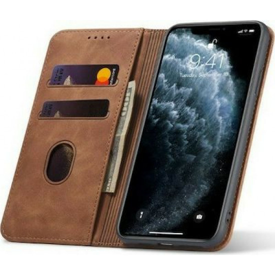 Bodycell Book Case Pu Leather iPhone 11 Pro  Brown