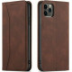 Bodycell Book Case Pu Leather iPhone 11 Pro  Dark Brown
