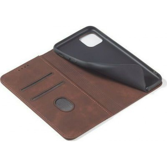 Bodycell Book Case Pu Leather iPhone 11 Pro  Dark Brown