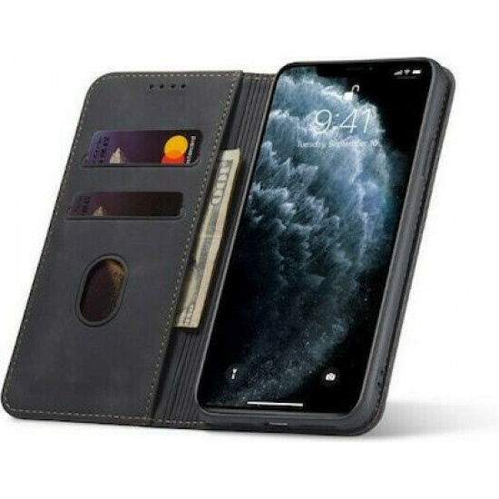 Bodycell Book Case Pu Leather iPhone 11  Black