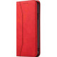 Bodycell Book Case Pu Leather iPhone 11  Red