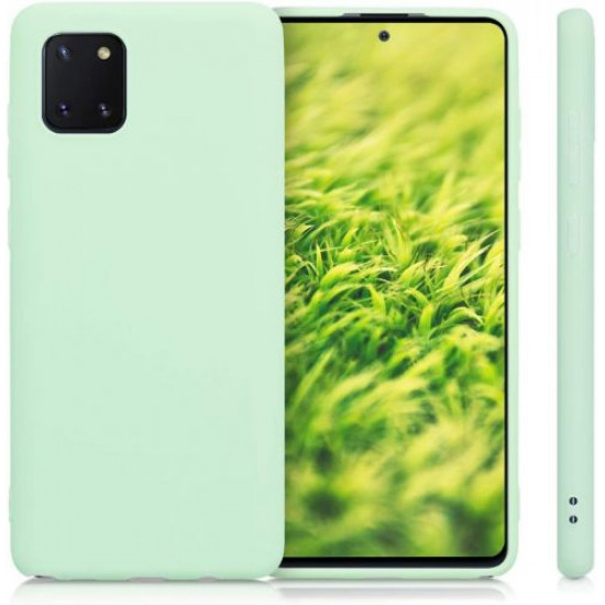 My Colors Liquid Silicon For Samsung Note 10 Lite Light Green